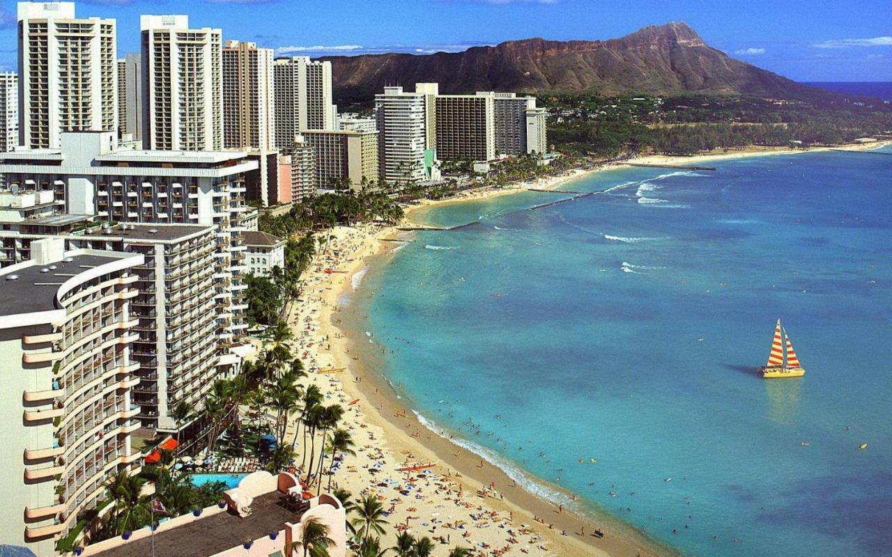檀香山Cozy & Diamond Head View At Waikiki With Parking公寓 外观 照片
